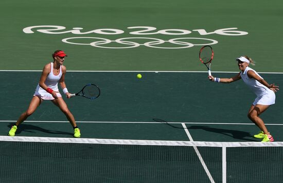 Summer Olympics 2016. Tennis. Doubles. Semifinals