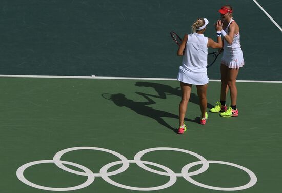 Summer Olympics 2016. Tennis. Doubles. Semifinals