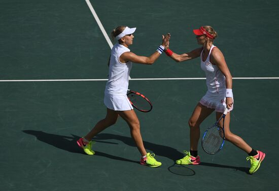 Summer Olympics 2016. Tennis. Doubles. Semifinals