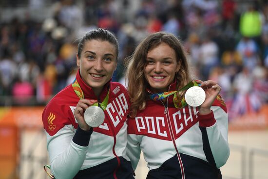 2016 Summer Olympics. Cycling. Women's team sprint