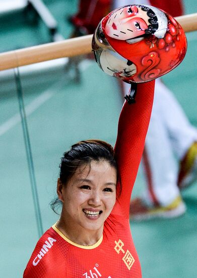 2016 Summer Olympics. Track cycling. Women's team sprint