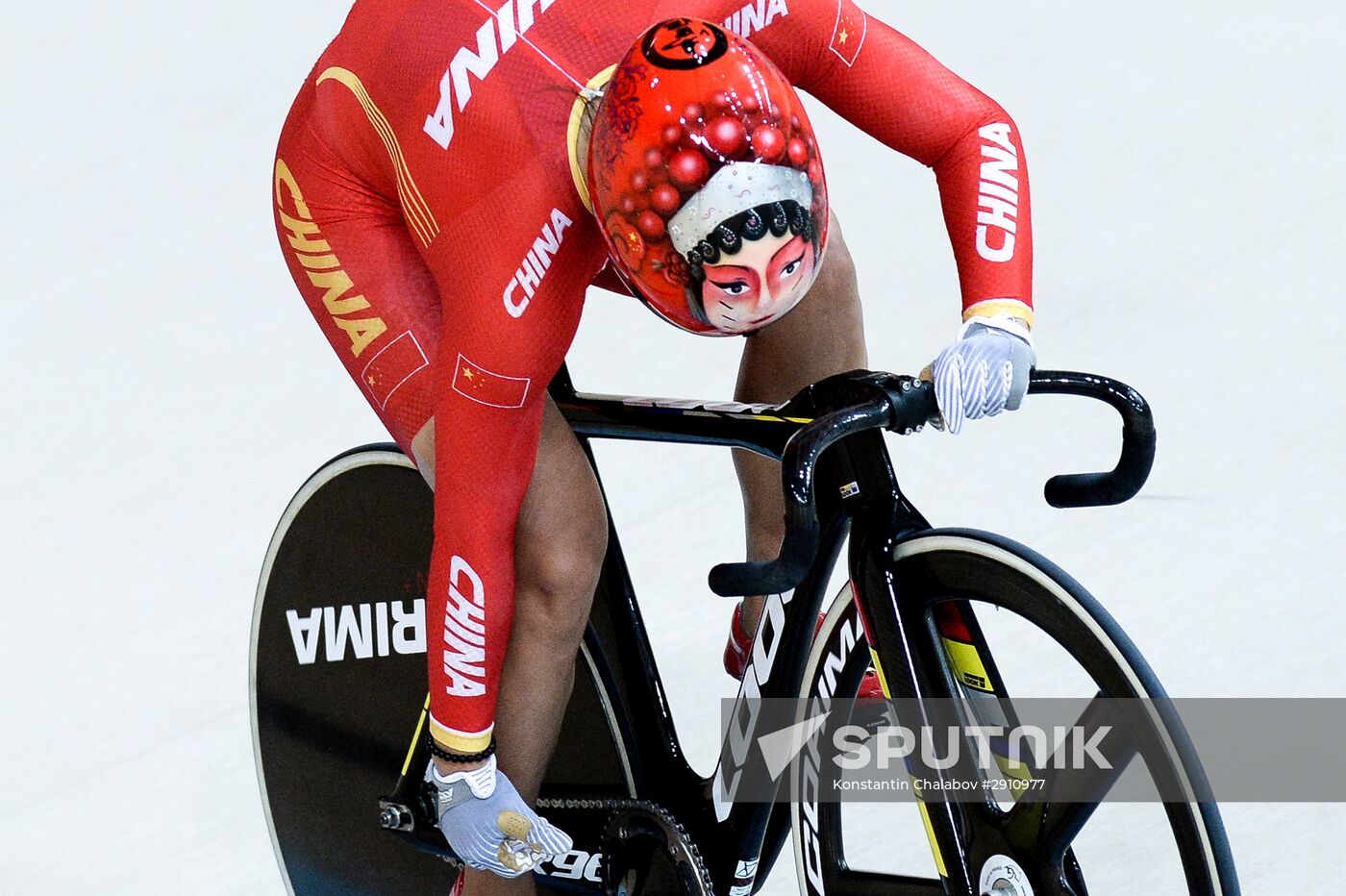 2016 Summer Olympics. Track cycling. Women's team sprint