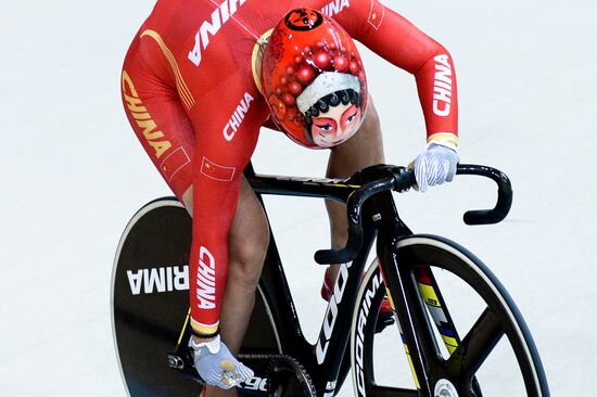 2016 Summer Olympics. Track cycling. Women's team sprint