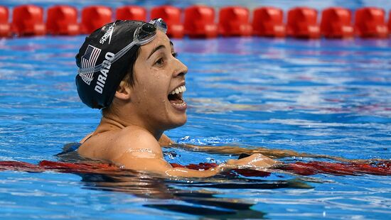 2016 Summer Olympics. Swimming. Day Seven