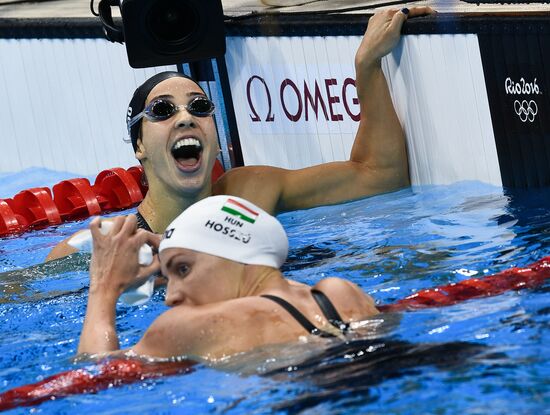 2016 Summer Olympics. Swimming. Day Seven