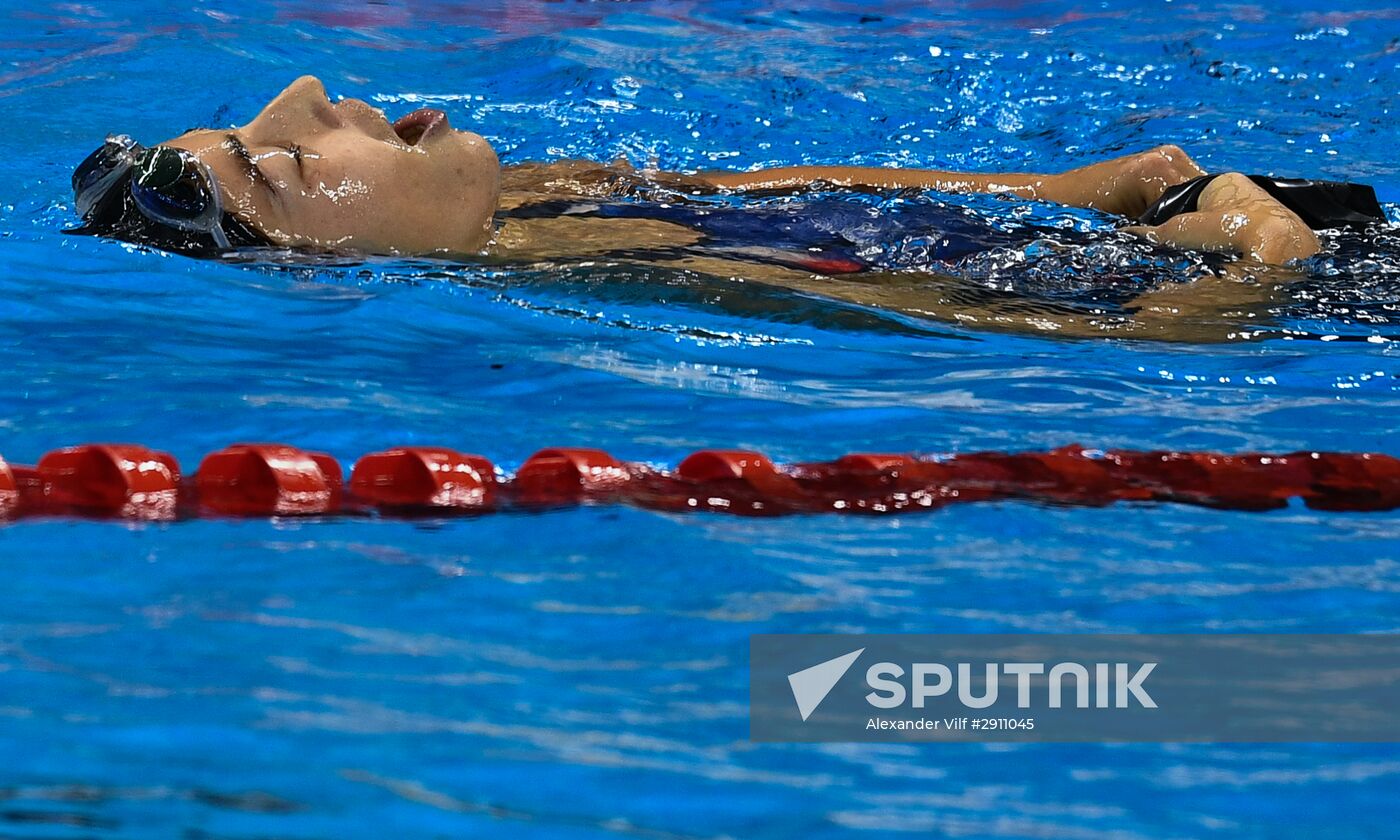 2016 Summer Olympics. Swimming. Day Seven