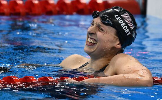 2016 Summer Olympics. Swimming. Day Seven