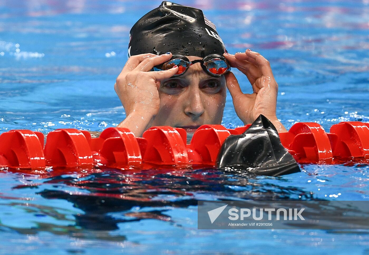 2016 Summer Olympics. Swimming. Day Seven