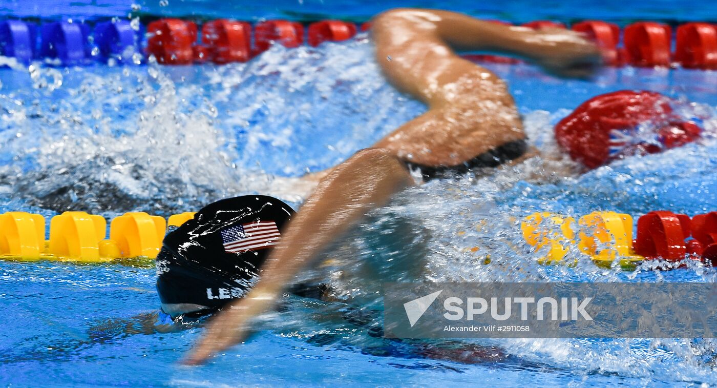 2016 Summer Olympics. Swimming. Day Seven