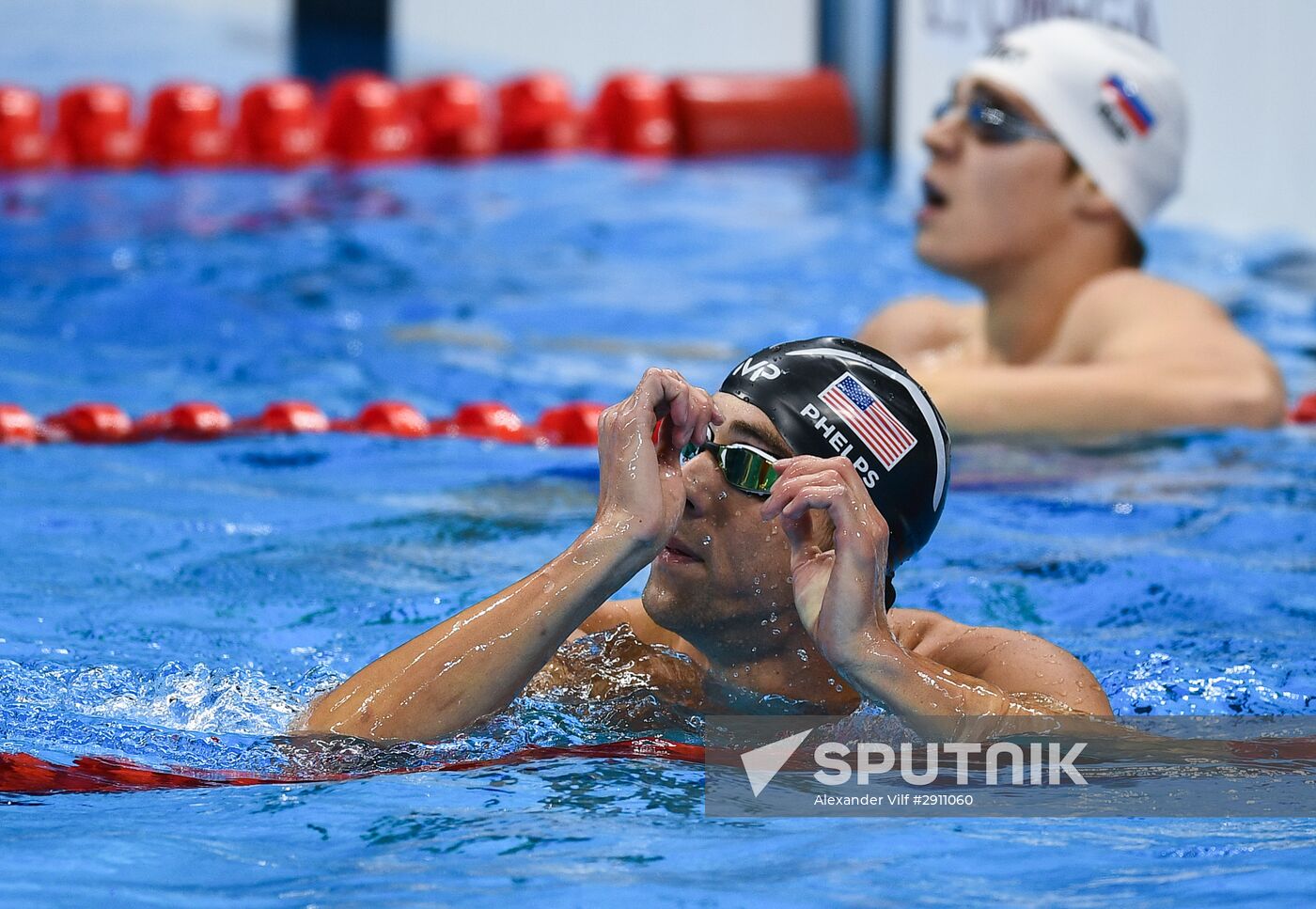 2016 Summer Olympics. Swimming. Day Seven