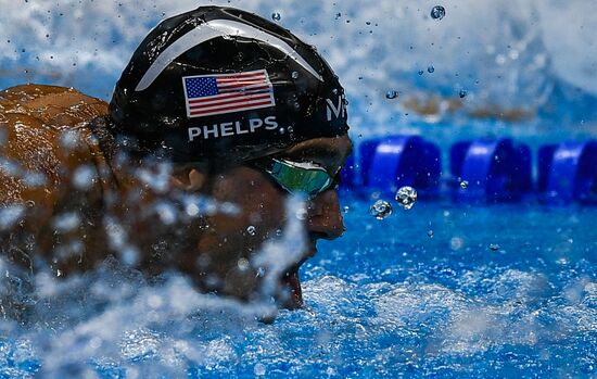 2016 Summer Olympics. Swimming. Day Seven