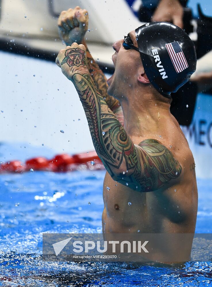 2016 Summer Olympics. Swimming. Day Seven