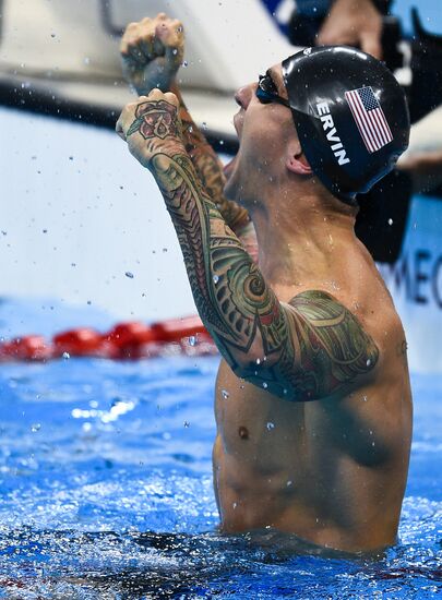 2016 Summer Olympics. Swimming. Day Seven