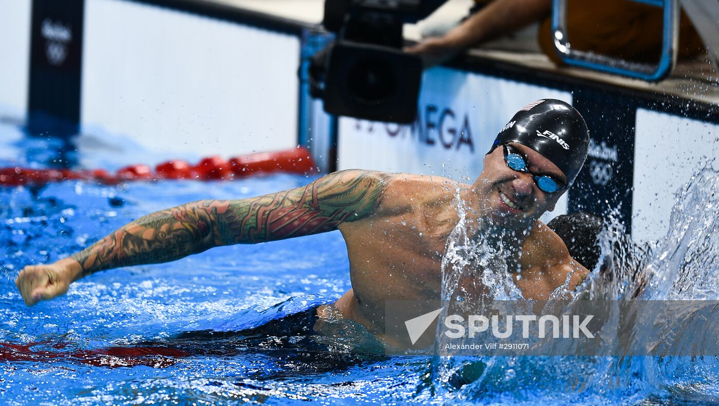 2016 Summer Olympics. Swimming. Day Seven