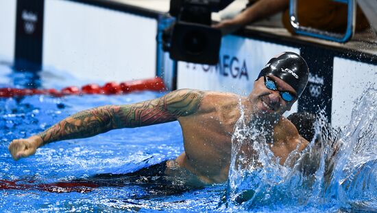 2016 Summer Olympics. Swimming. Day Seven