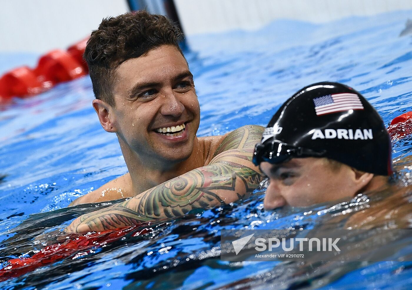 2016 Summer Olympics. Swimming. Day Seven