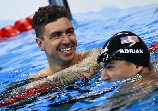 2016 Summer Olympics. Swimming. Day Seven