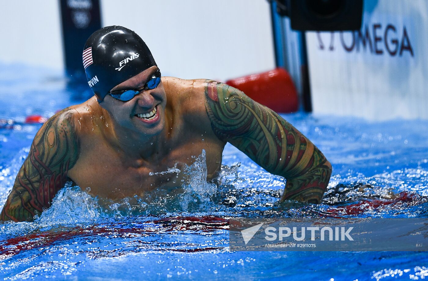 2016 Summer Olympics. Swimming. Day Seven