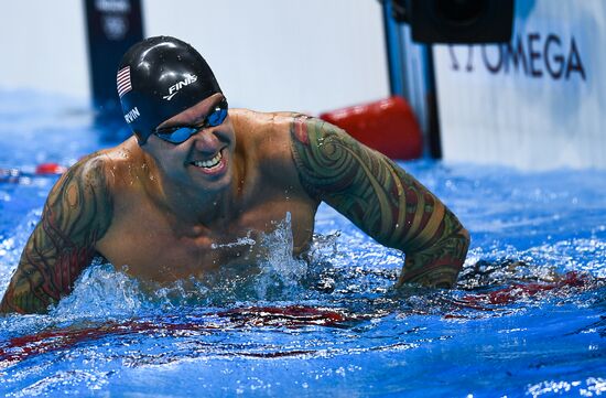 2016 Summer Olympics. Swimming. Day Seven