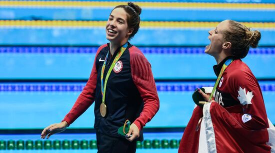 2016 Summer Olympics. Swimming. Day Seven