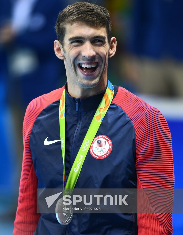 2016 Summer Olympics. Swimming. Day Seven