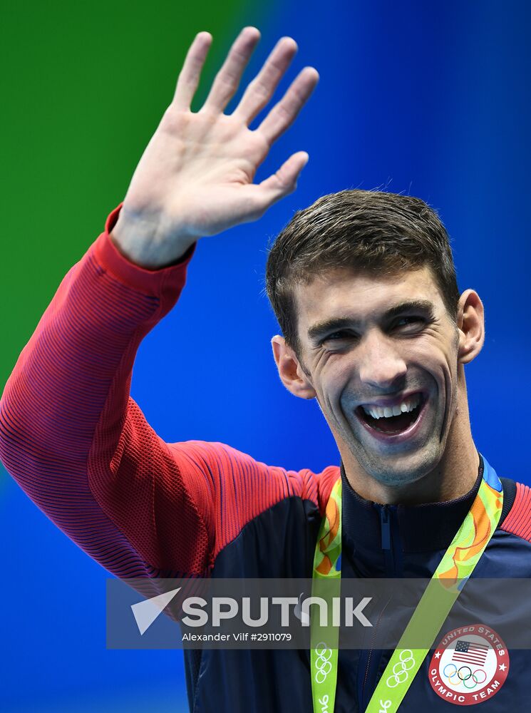 2016 Summer Olympics. Swimming. Day Seven