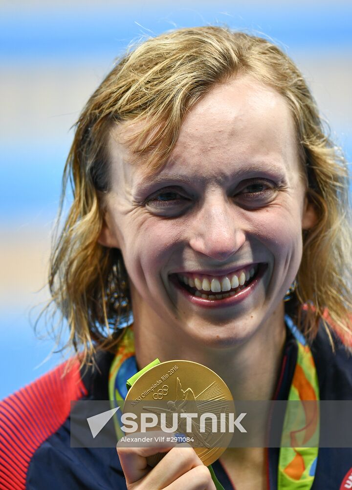 2016 Summer Olympics. Swimming. Day Seven