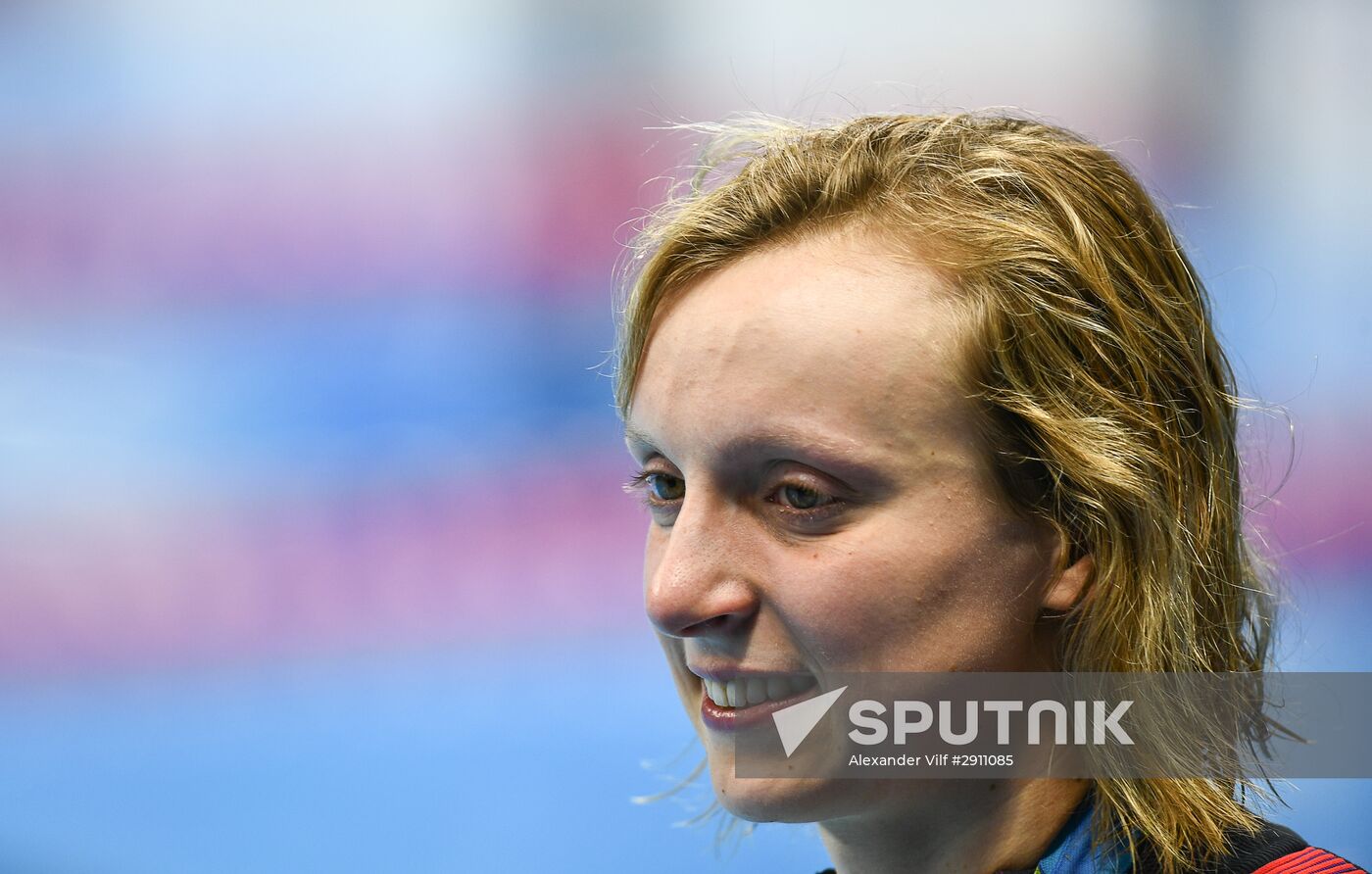 2016 Summer Olympics. Swimming. Day Seven