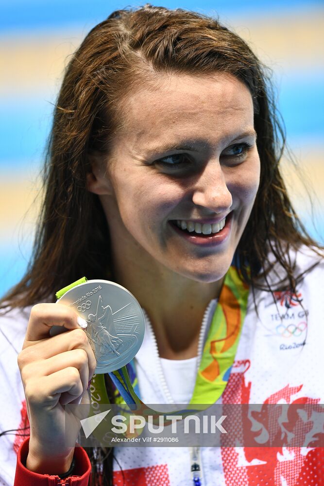 2016 Summer Olympics. Swimming. Day Seven