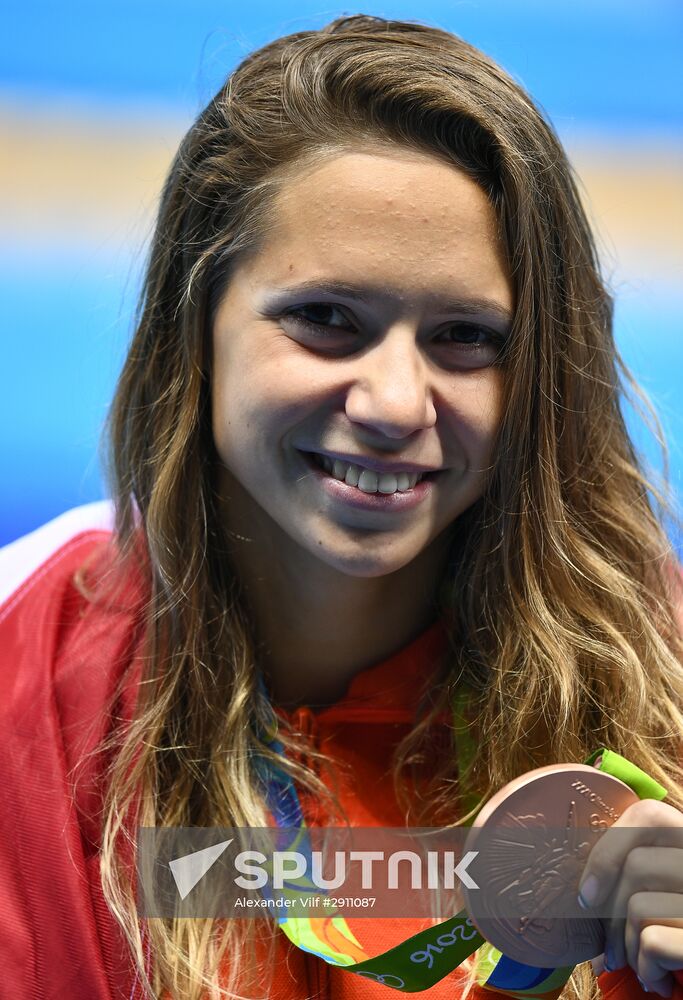 2016 Summer Olympics. Swimming. Day Seven