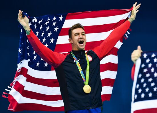 2016 Summer Olympics. Swimming. Day Seven
