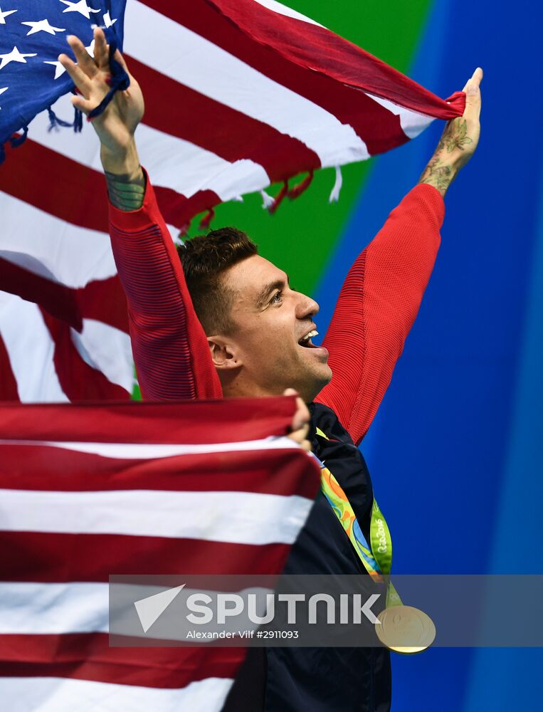 2016 Summer Olympics. Swimming. Day Seven