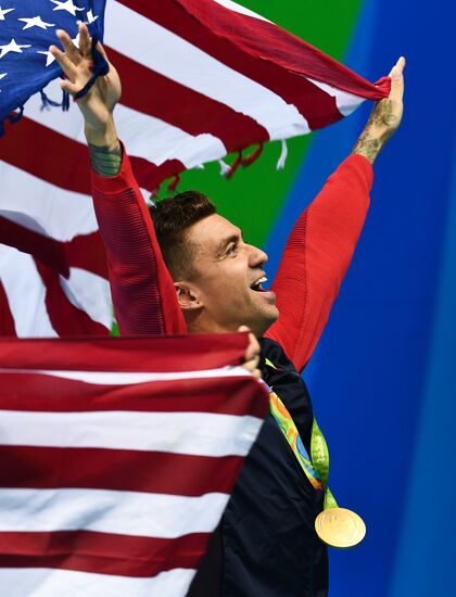 2016 Summer Olympics. Swimming. Day Seven