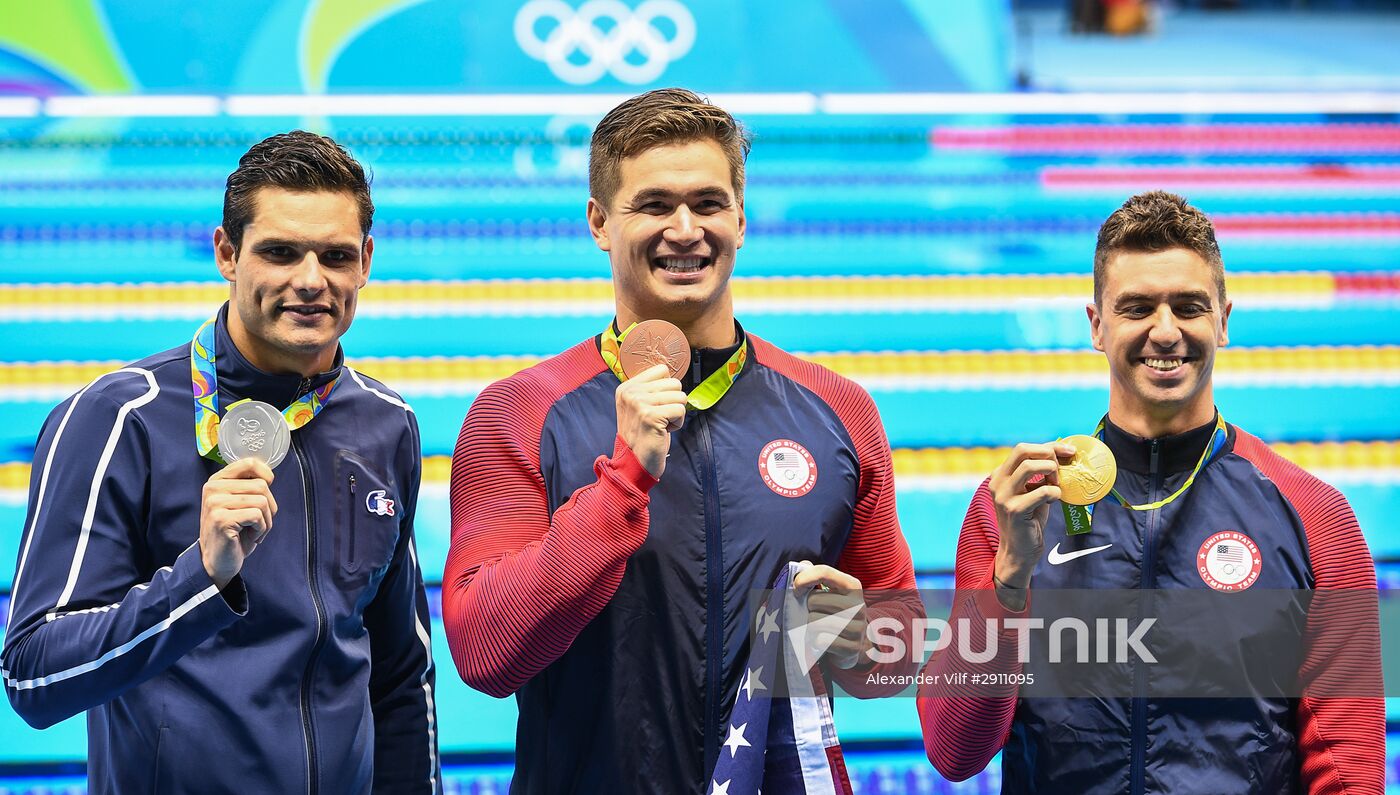 2016 Summer Olympics. Swimming. Day Seven