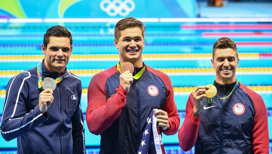 2016 Summer Olympics. Swimming. Day Seven