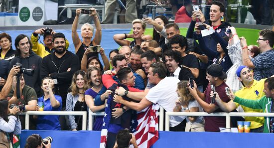 2016 Summer Olympics. Swimming. Day Seven