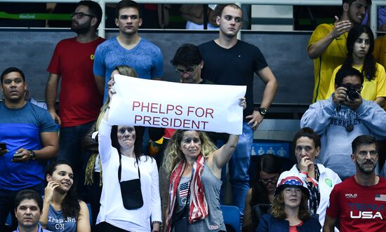 2016 Summer Olympics. Swimming. Day Seven