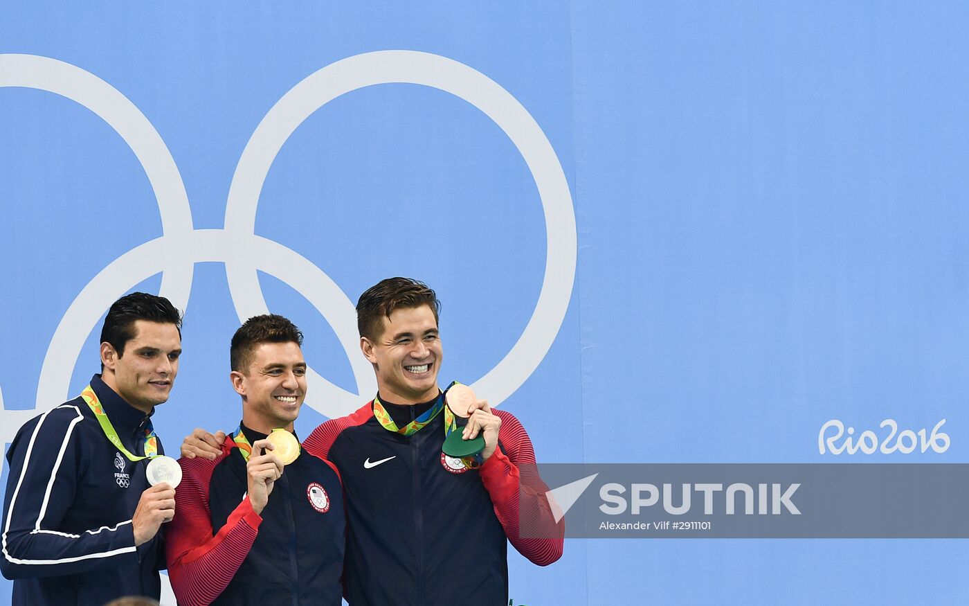 2016 Summer Olympics. Swimming. Day Seven