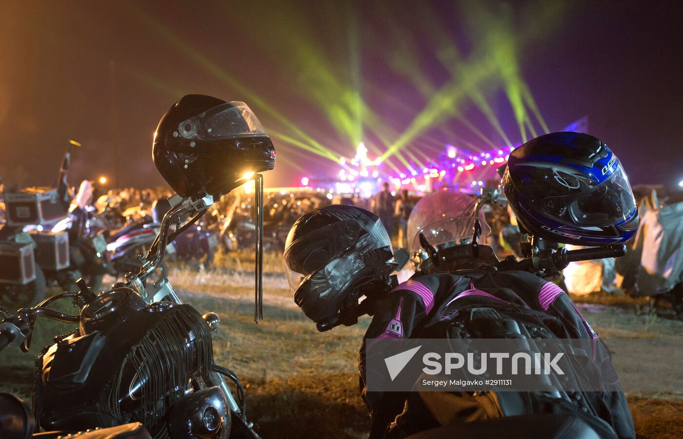 21st international bike-show Life-Saving Ark in Sevastopol