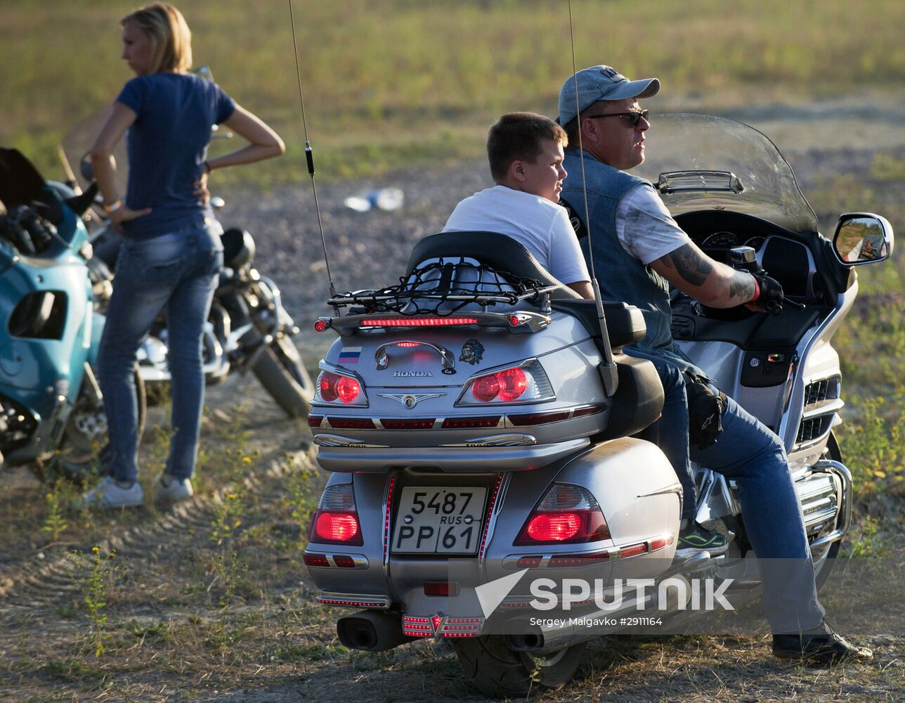 21st international bike-show Life-Saving Ark in Sevastopol