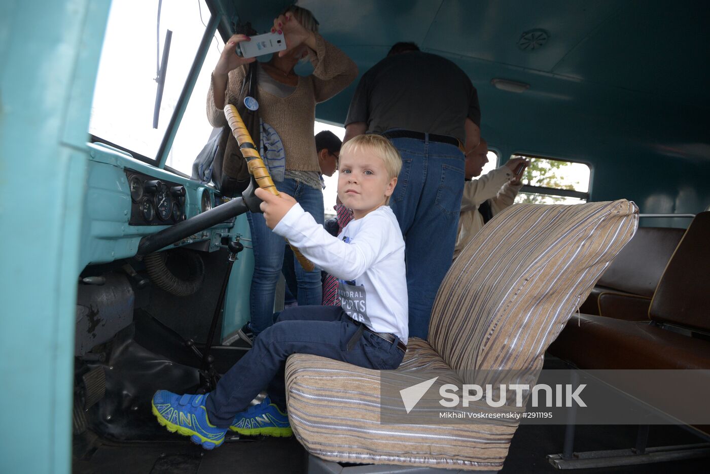 Moscow bus holiday