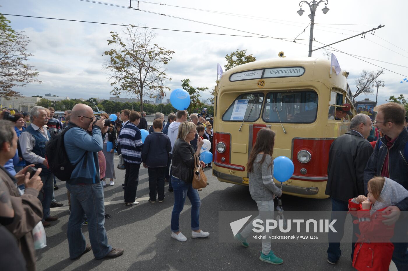 Moscow bus holiday