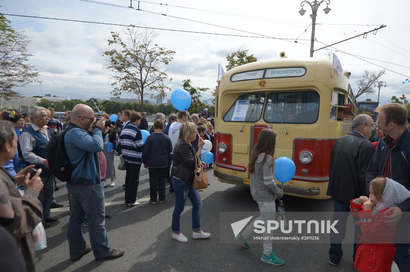 Moscow bus holiday