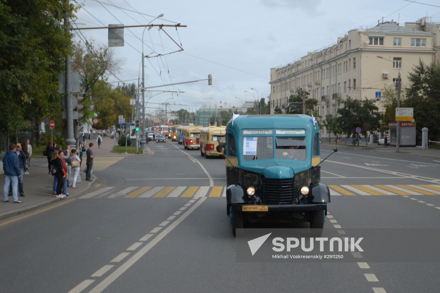 Moscow bus holiday