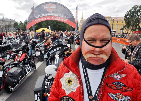 St.Petersburg Harley® Days festival in St. Petersburg