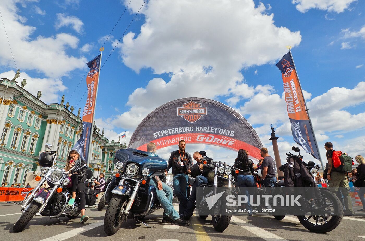 St.Petersburg Harley® Days festival in St. Petersburg