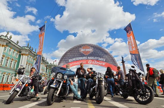 St.Petersburg Harley® Days festival in St. Petersburg