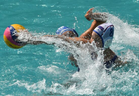 2016 Summer Olympics. Water Polo. Women. Russia vs. Italy
