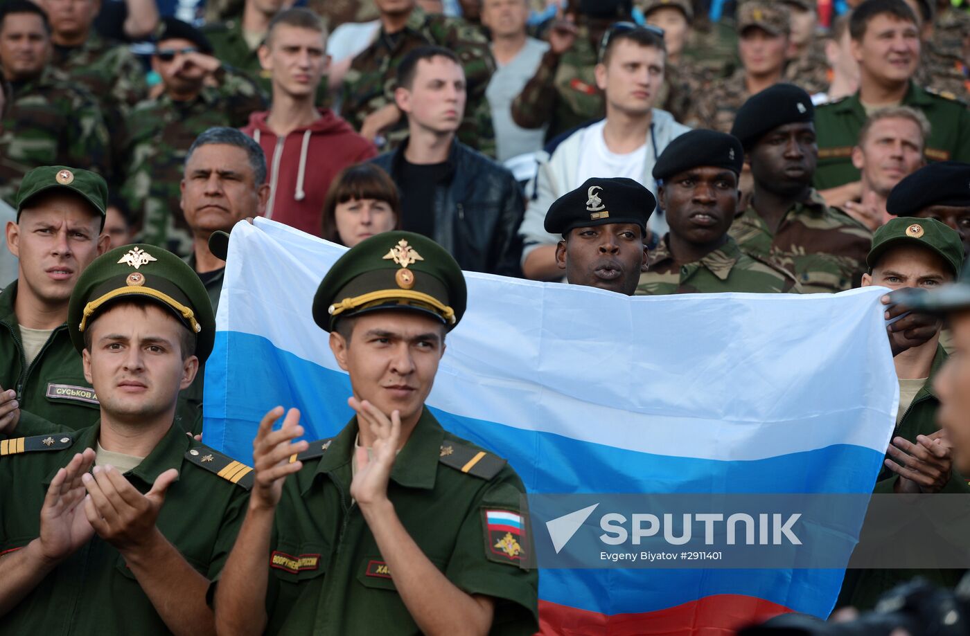 Closing of 2016 International Army Games