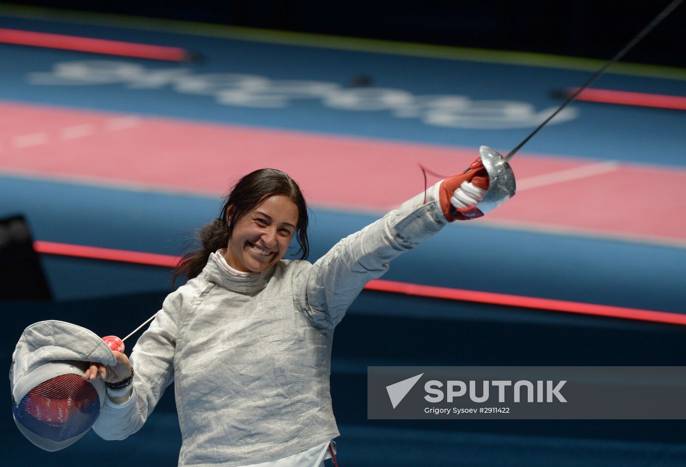 2016 Summer Olympics. Fencing. Women's saber team